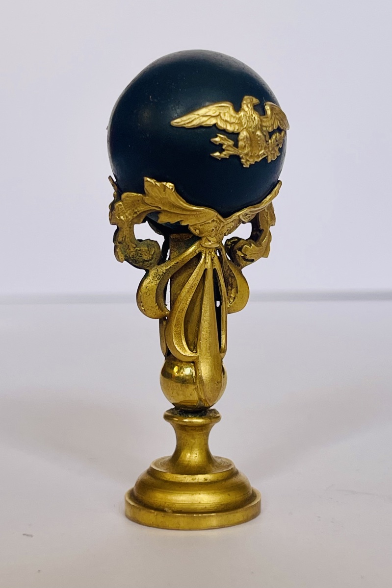 Sceau à cacheter - Bronze doré -photo-4
